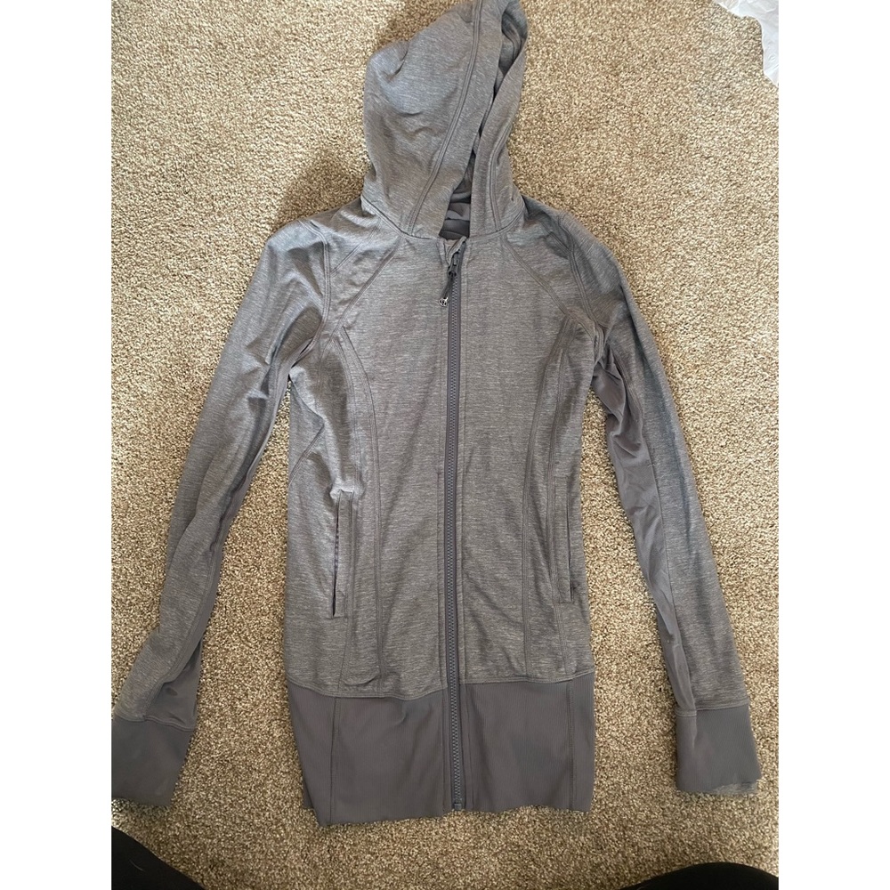 Light Gray Lululemon Jacket